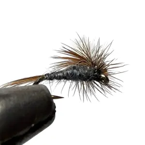 Parachute Adams 12 Pack Dry Fly, Strike Fly Company