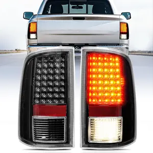 Taillight Assembly Compatible with 2009 2010 2011 2012 2013 2014 2015 2016 2017 2018 Dodge Ram 1500 2010-2018 Ram 2500 3500 Incandescent Type Upgrade LED Tail Lights Rear Brake Lamps fathersdaygift
