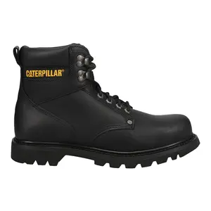 Caterpillar Mens Second Shift 6 Inch Slip Resistant Soft Toe  Work/Duty - Black