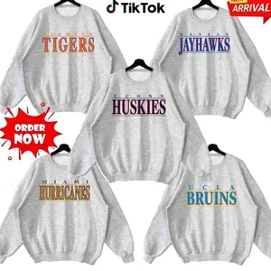 (SALE OFF 60%) Vintage College Team Sweatshirt, Custom University Mascot Crewneck, Retro Campus Sports Pullover, Football Fan Gift Apparel SW