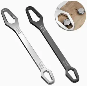 Double-head Torx Spanner Universal Car Torx Wrench 8-24mm Self-tightening Non-Slip Multi-function Tool for Nuts Bolts Repair Professional Assembly Disassembly