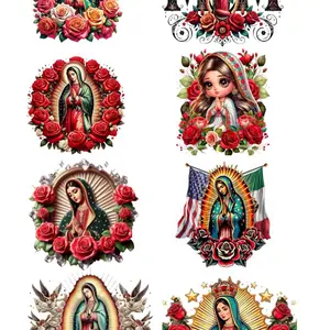 DTF Transfer Gang Sheet – Floral & Cultural Designs – 22x60 inches – Ready to Press”