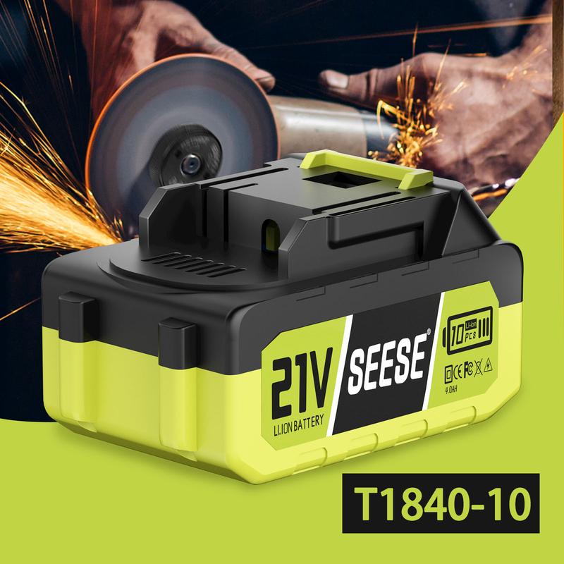 SEESE 21V Max Lithium Battery Pack Compatible with SEESE 21V Cordless Power Tools (1 Pack 21V Battery) Works with SEESE Blower Car Washer Chainsaw and Other Power Tools SEESE 21V Max Lithium Battery Pack Compatible with SEESE 21V Cordless Power Tools (1 Pack 21V Battery) Works with SEESE Blower Car Washer Chainsaw and Other Power Tools