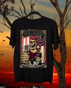 Volbeat 2011 North America Summer Tour Black Size S-5XL Unisex Shirt