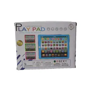 Exported Large English Tablet Learning Machine Toy for Children Simulated Lighting iPad Early Education Story Machine