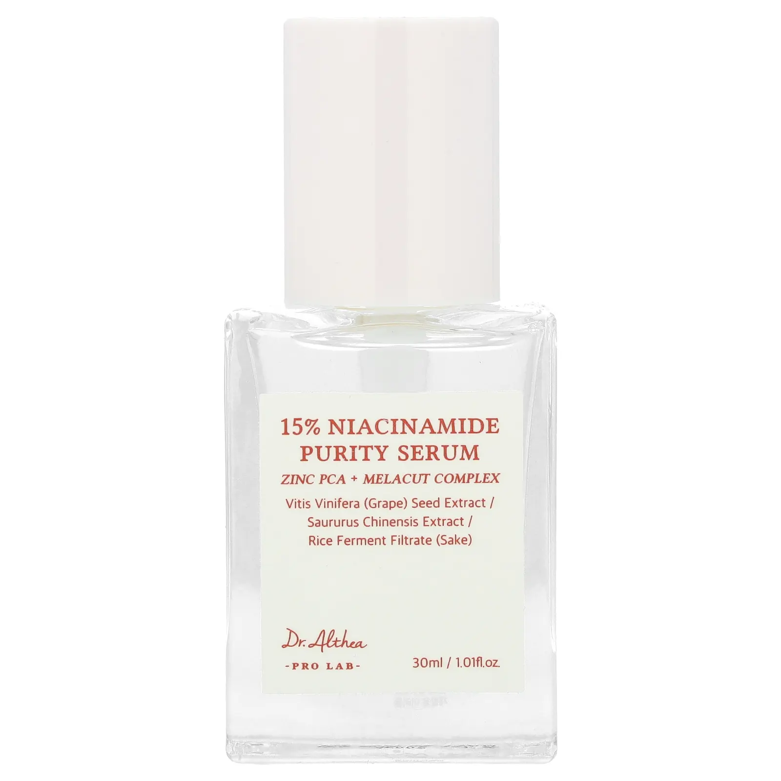 Dr. Althea 15% Niacinamide Purity Serum, 1.01 fl oz (30 ml)