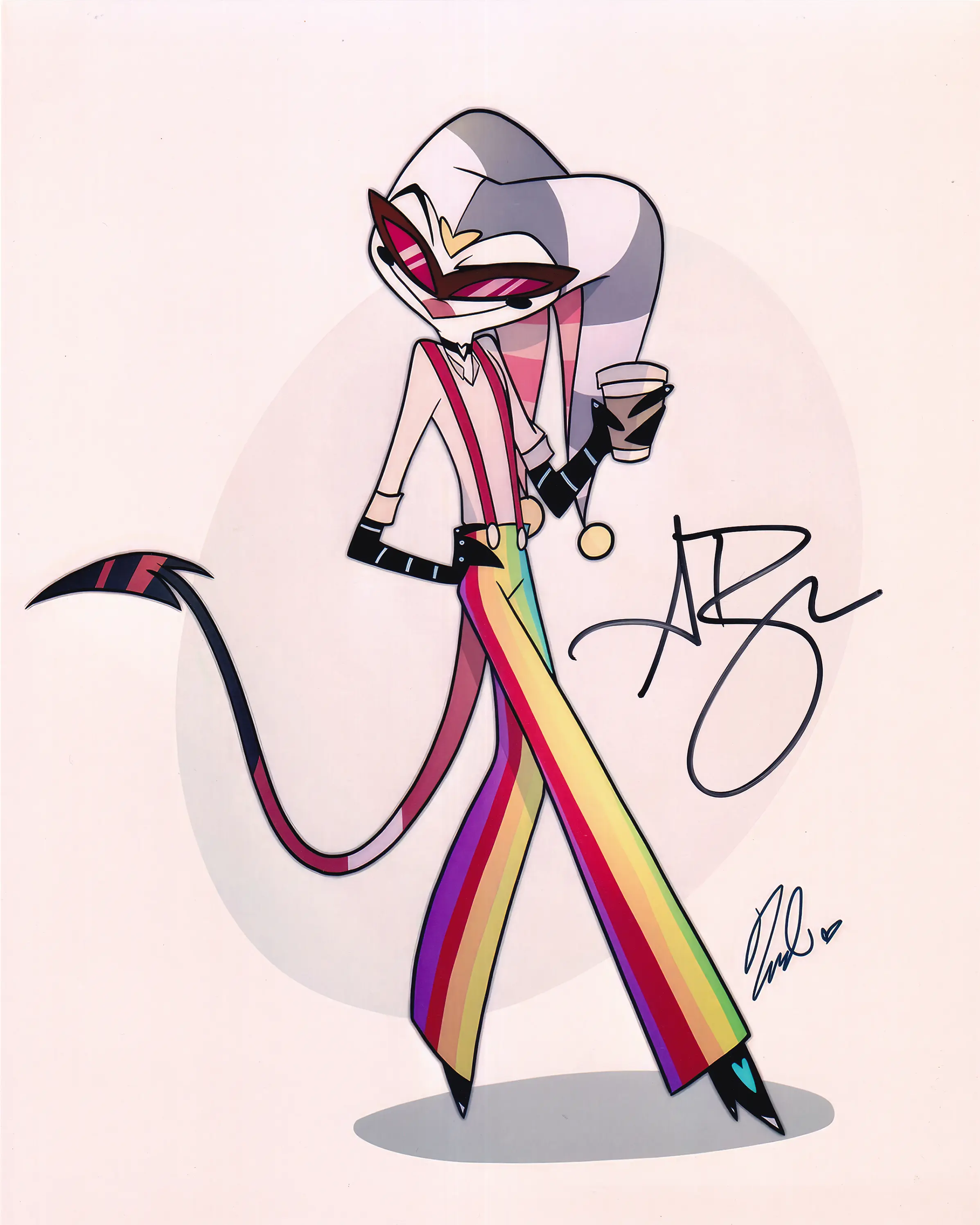 Helluva Boss - Breaktime Fizz Authentic Autographed Print by Alex Brightman