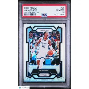 Ja Morant PSA 2023 Panini Prizm Silver #96 10