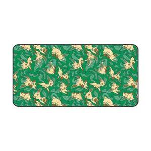 Leafeon Desk Mat, Anime Mouse Pad, Computer Accessories, Perfect Gift for Fans, Office Decor, Gaming Decor, Top Deskmat