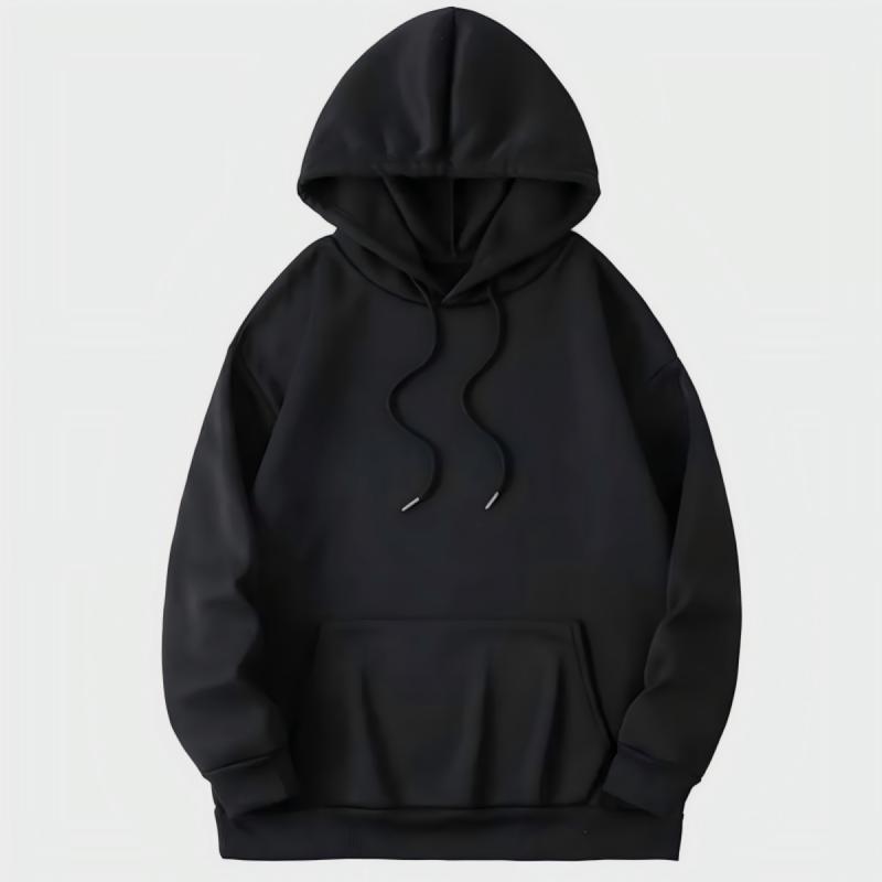 Trendy Women's & Unisex Loose Hoodie Starry Night Vortex Print Black with Blue & Yellow Art Style Cozy Autumn Winter Streetwear TikTok Fashion Essentials Casual Everyday Fabric Long Sleeve Pullover Sweatshirts Tops White Womenswear