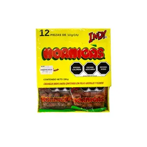 Hormigas Indy 12pk Sabor Sandia con polvo picosito