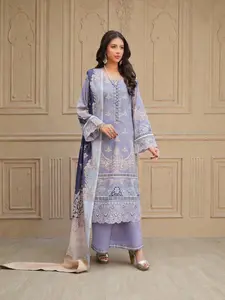 Traditional Pakistani Cotton Salwar Kameez, Cultural Wear for Women