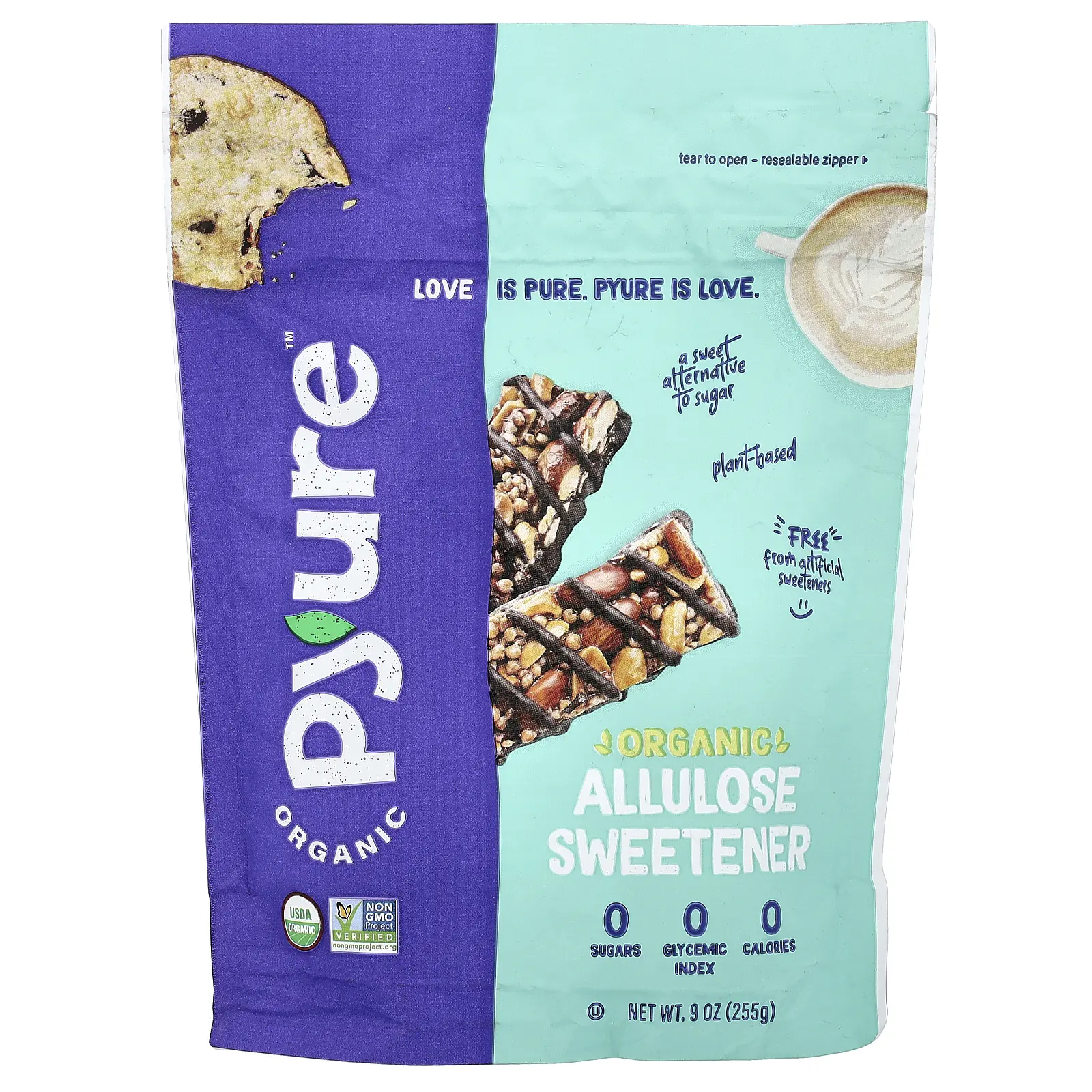 Pyure Organic Allulose Sweetener, 9 oz (255 g)