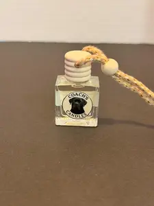 Coach's Candles Car Diffuser - Clean Aquatic Scent Reminiscent of Favorite Cologne for Refreshing Car Ambiance