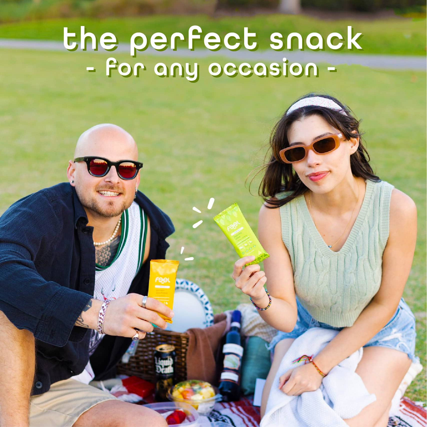 Feel Bars – Vegan Protein Bars | Brownie Chocolate Chip – 10 Pack | 15g Plant Protein | Lions Mane | Keto | Organic | Gluten Free, No Nuts, No Soy, No Dairy, No Grains