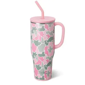 Blushing Camo + 40oz Swig MEGA Mug