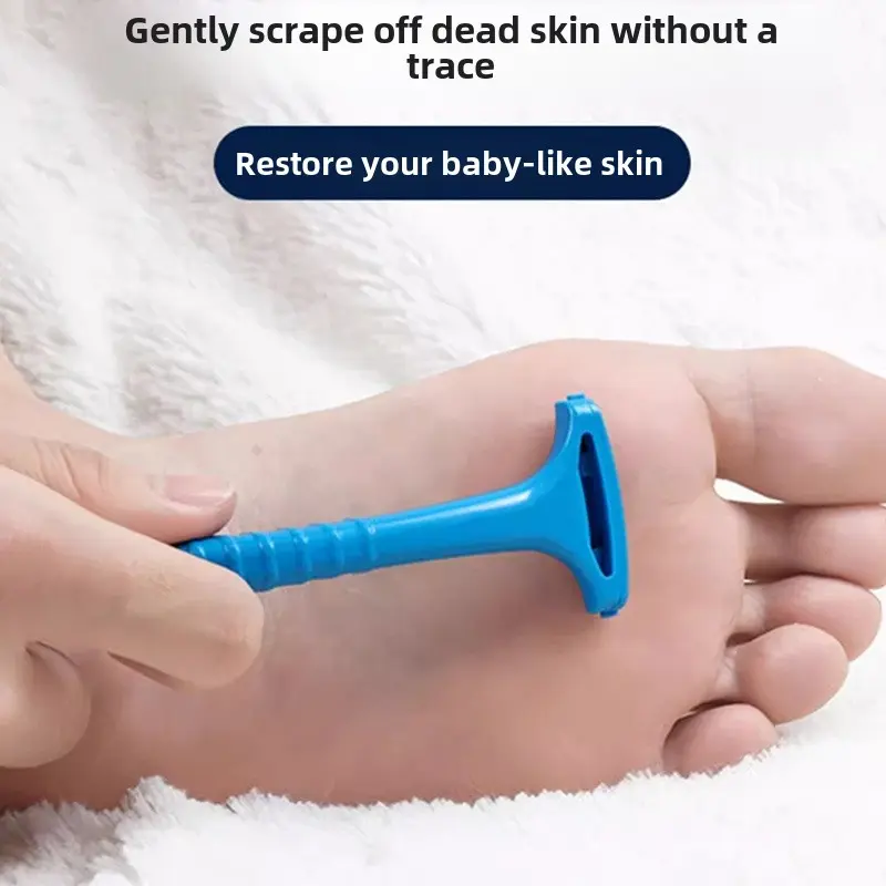 Pedicure Knife Callus Remover Dead Skin Remover Gentle Non-Irritating Safe Protective Home Use Foot Scrubber Foot File Manicure Nail Cutics Nail Art Blue nail  clippers pedi foot care hand  and  foot  tools