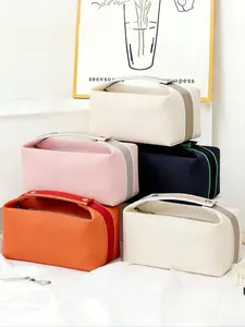 Toiletry Bag, Makeup Bag,Cosmetic Bag, Compact Minimalist Makeup Bag for Travel Bag, Bags,Travel Essentials,Organizer,Suitable for Cosmetics, Skin Care Products, Cosmetic Storage and Storage.Gifts For Her,Girlfriend,Boyfriend,Friends, Valentine's Day gift