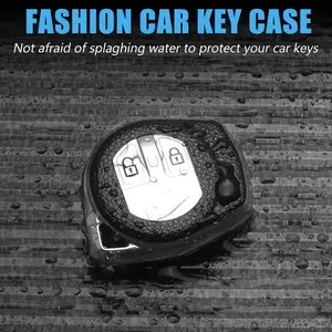 Tpu Car Key Case for Suzuki New Swift Alto Jimny, Durable Protective Cover, Fits Sx4 Keys, Stylish & Secure Storage Solution