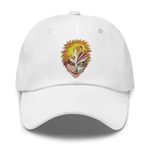 BLEACH Ichigo Kurosaki Embroidery Classic Dad Cap Anime BLEACH Embroidered Classic Cap Gifts For Fan