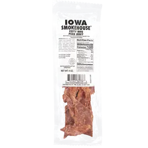 5 oz Pork Jerky Zesty BBQ Authentic Beef Bites Snack Bites