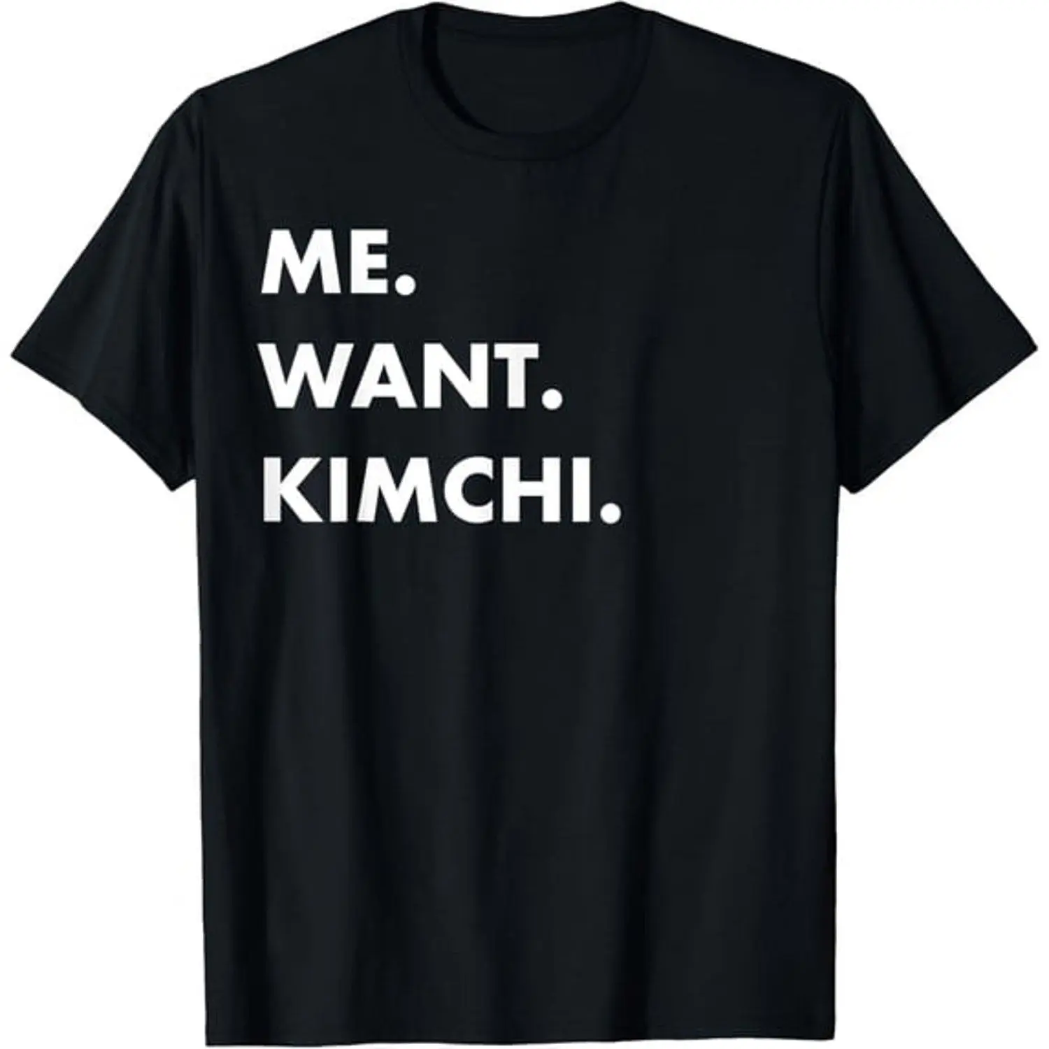 Kimchi Kimchee Korean Napa Cabbage Food Graphic Tee Pure Cotton Short Sleeved Casual Retro Culinary Illustration T Shirt