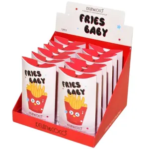 Brillo Labial Fries Baby Kevin & Coco - Venta al por Mayor Display 12 Unidades (KC245260)