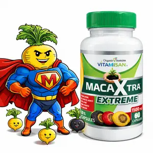 MACA ROOT 1000 MG capsules ( lepidum mayenil ) 1000 mg 60 count organic vitamins