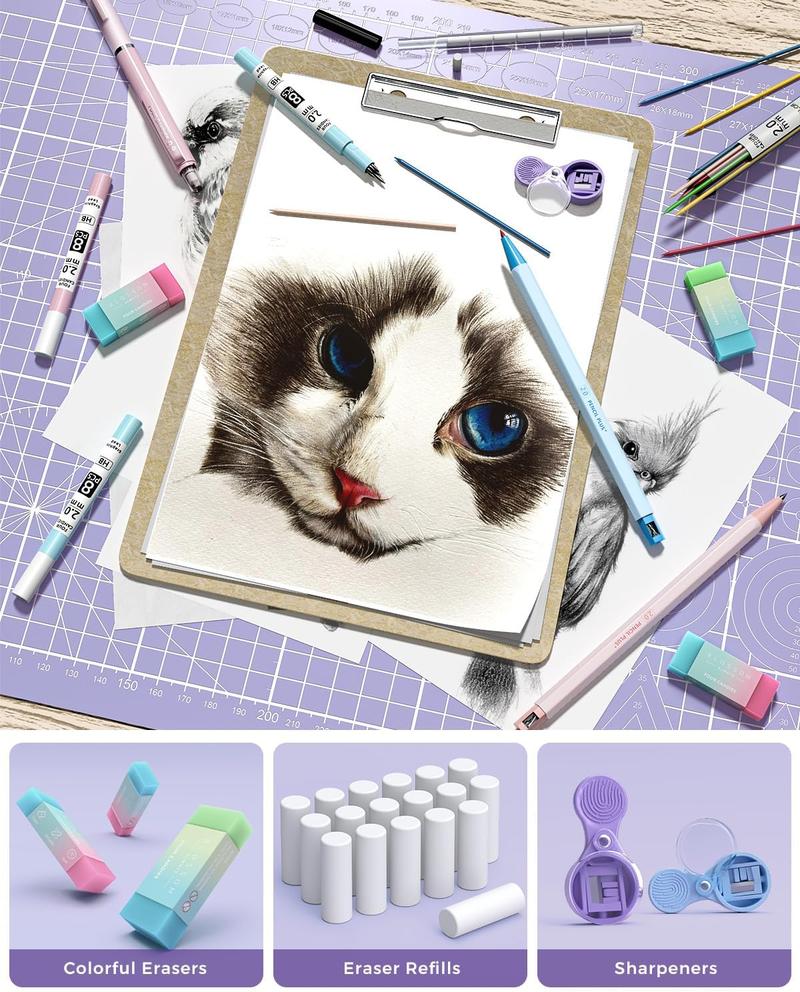 Four Candies 36PCS Aesthetic School Supplies, Mechanical Pencils 0.5mm, 0.7mm, 0.9mm & 2.0mm with 624PCS Lead Refills, Cute Mechanical Pencils for Writing, Drawing & Drafting,girly office supplies, Student Essentials, school supplies art work Four Candies 36PCS Aesthetic School Supplies, Mechanical Pencils 0.5mm, 0.7mm, 0.9mm & 2.0mm with 624PCS Lead Refills, Cute Mechanical Pencils for Writing, Drawing & Drafting,girly office supplies, Student Essentials, school supplies art work