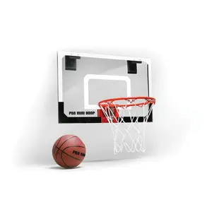Pro Mini Hoop Indoor Basketball Hoop for All Ages Easy to Hang on Any Door Authentic Play Experience