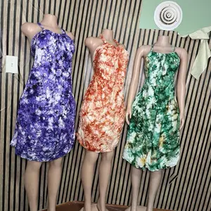 Short backless high quality Summer Dress