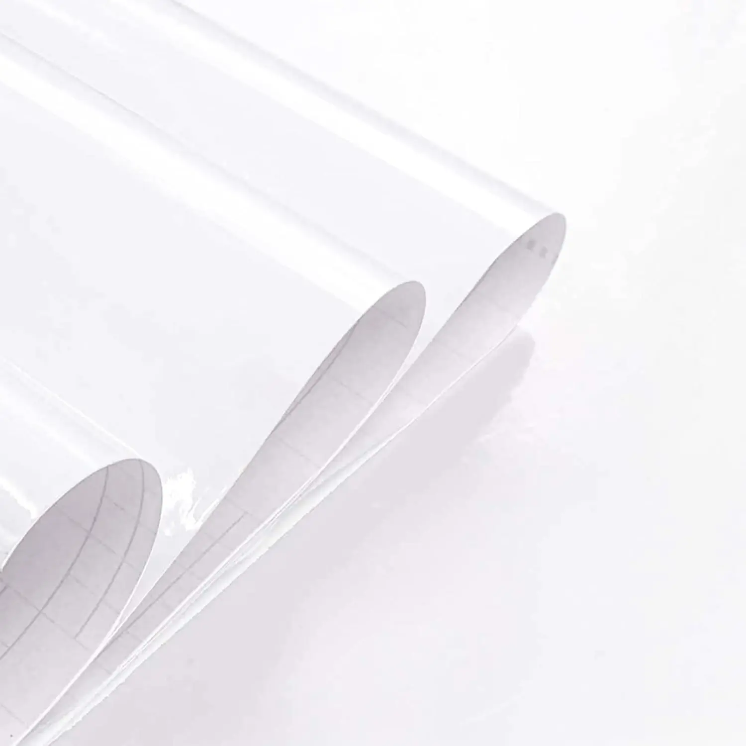 Contact Paper 40x300cm, Glossy Vinyl Film, Removable Self-Adhesive Peel & Stick Wallpaper, Paintable for Kitchen Cabinets, DIY Wallpapers