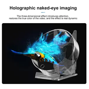 3D Hologram Fan Mini 3D Holographic Projector Advertising Display