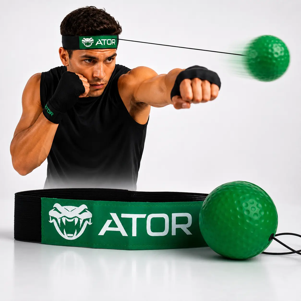ATOR Boxing Reflex Ball Set for Speed, Focus & Coordination