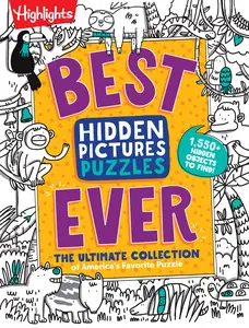 USED-Best Hidden Pictures Puzzles Ever: 144-Page Puzzle Book with Over 1,500 Hidden Objects, Classic Search-And-Find Puzzles and Travel Activities for Kids (Paperback)