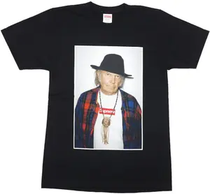 Supreme Men's Neil Young Tee Black, from StockX