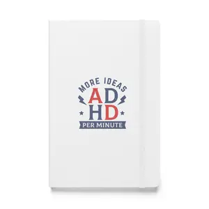 ADHD Hardcover bound notebook