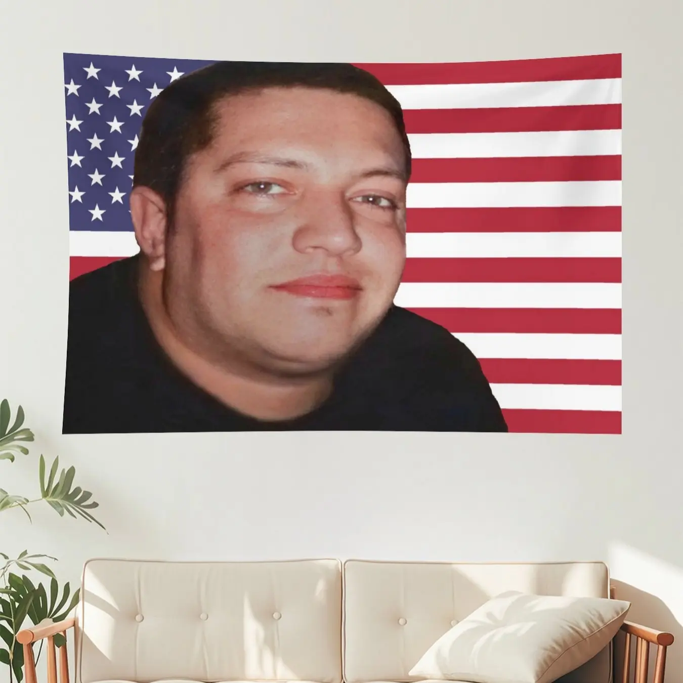 Impractical Jokers Sal Flag Tapestry - Light Home Decor, Size-Specified Wall Hanging for Show Fans, Outdoor & Living Room Accent Home Supply bedroom decor cheap bedroom decor chill room accessories cool stuff for your bedroom stuff for your room cheap Dec