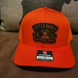 Little Debbie Hunting team hat Baseball Cap richardson 112 orange Little Debbie Hunting team hat Baseball Cap richardson 112 orange