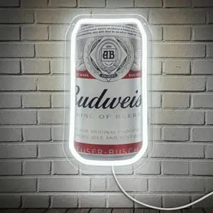 Wall-Mounted Beer Shape Acrylic Neon Light, Adjustable USB-Powered Ambient Lighting, Ideal for Gaming Room, Halloween, Christmas