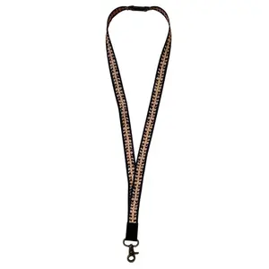 Lanyard w/ Safety Breakaway (Orange Lei)