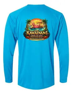 Kraken Reels Performance SPF Fishing Shirt Kawainani