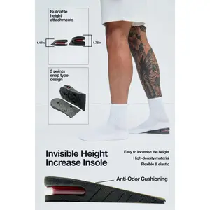 Height Increase Insole - Black