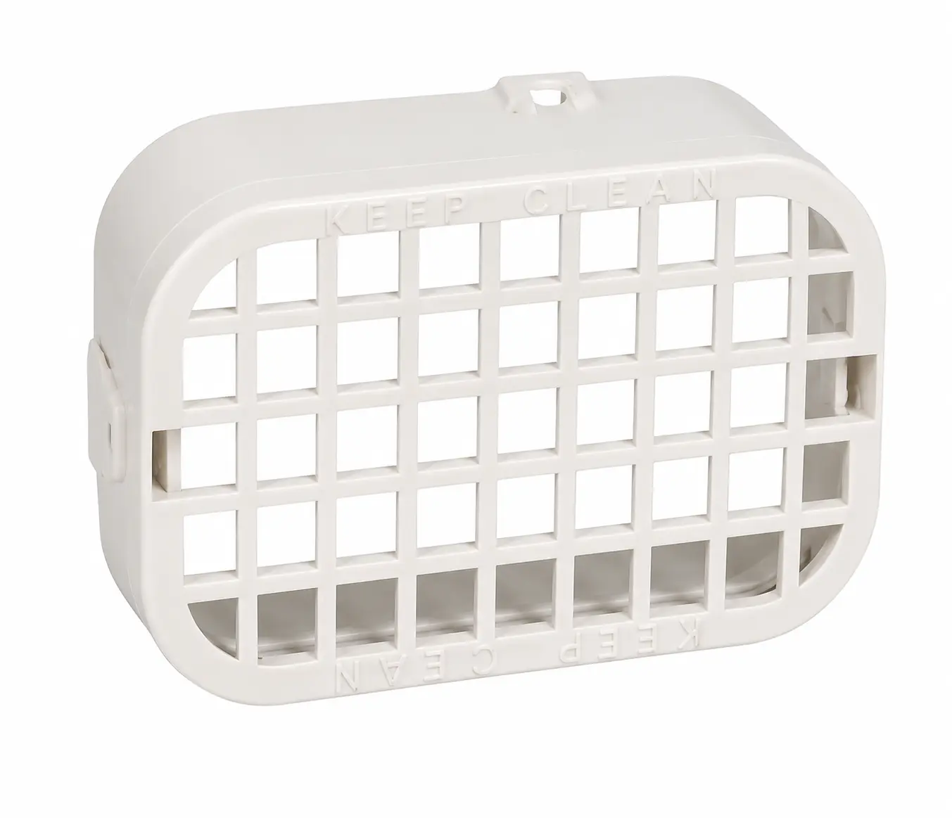 Rodent Guard 3x4 White Dryer Vent Cover, Heavy-Duty Outdoor Vent Protector, Prevents Rodents, Birds & Debris from Entering Dryer Vent, Durable Weather-Resistant Plastic, Easy Snap-On Installation