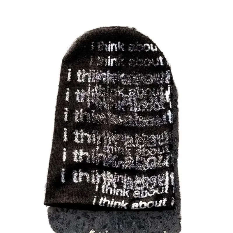I think beanie (white ink) I think beanie (white ink)