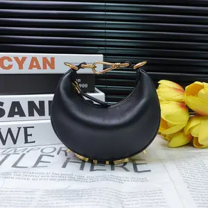 Pre-owned FENDI Calfskin Mini Bags Graphy Black Shoulder Bag T10363327