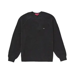 Supreme Terry Small Box Sweater Black (men) by StockX