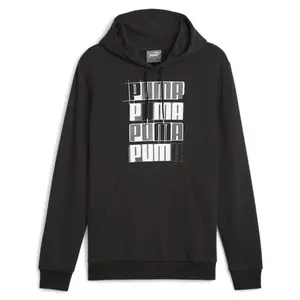 PUMA Mens Essentials Logo Lab Hoodie Casual Outerwear Casual - Black