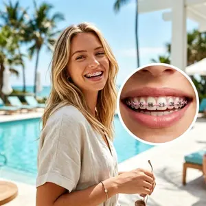 Fashion Braces Colorful Temporary Tooth Decoration,Tooth guard