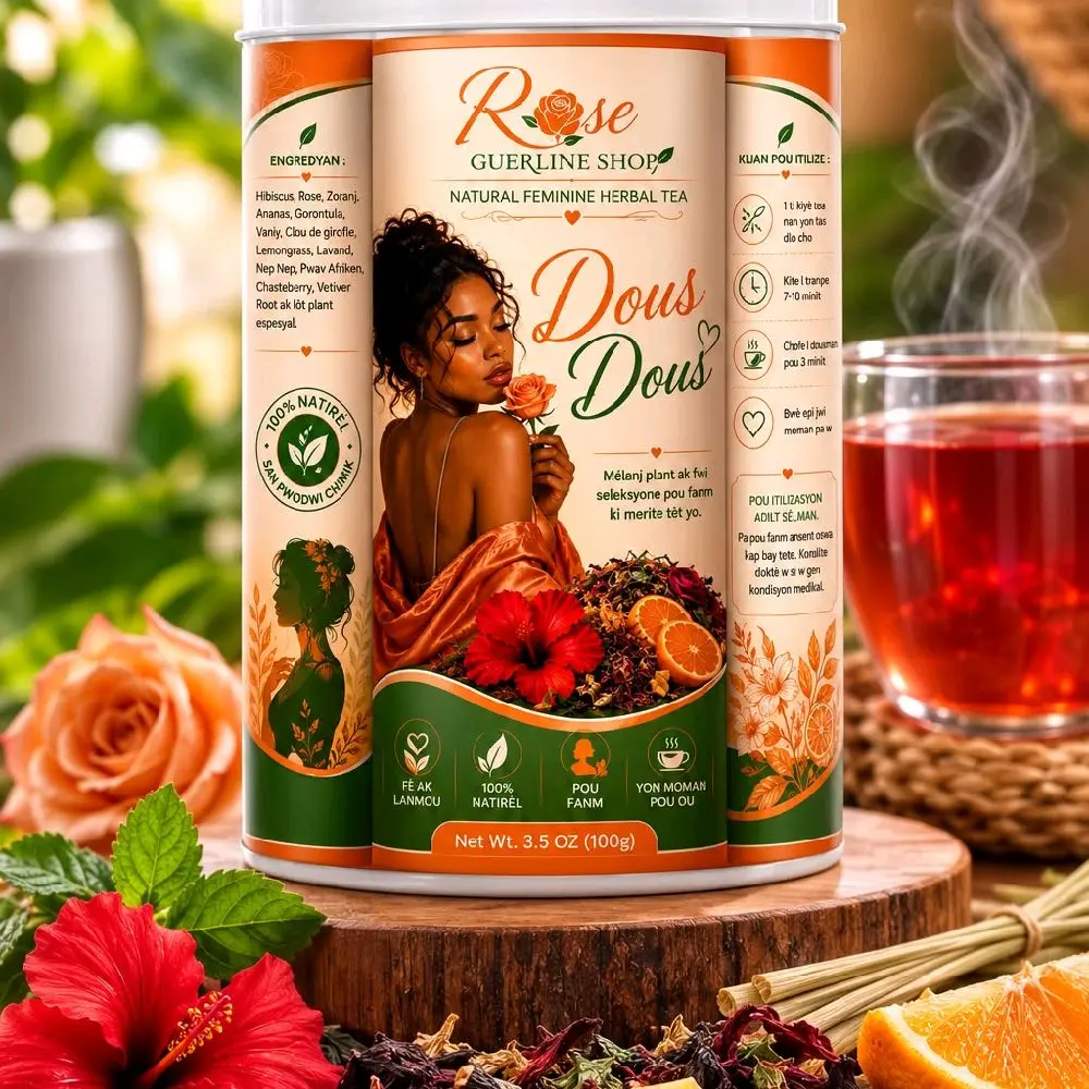 Dous Dous Women’s Herbal Tea Blend, Natural Beverage for Women